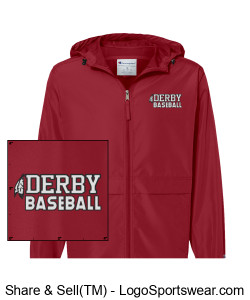 Derby Baseball Adult Jacket AJA3 Design Zoom